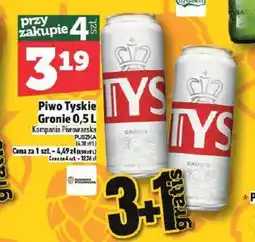 Topaz Piwo Tyskie Gronie oferta