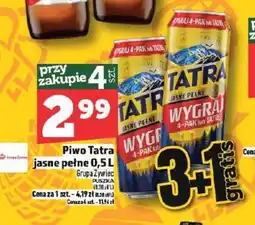 Topaz Piwo Tatra Jasne Pełne oferta