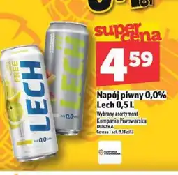 Topaz Napój piwny 0,0% Lech oferta