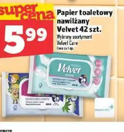 Topaz Papier toaletowy nawilżany Velvet oferta