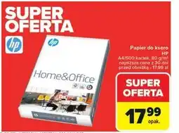 Carrefour Market Papier do drukarki HP oferta