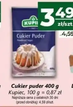 Społem Kupiec Cukier puder 400 g oferta