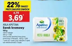 Lidl Arla Apetina Serek kremowy pesto i rukola 125 g oferta