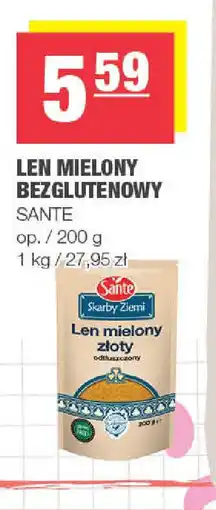 Spar Len mielony bezglutenowy sante oferta