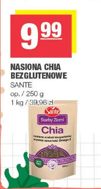 Spar Nasiona chia bezglutenowe sante oferta