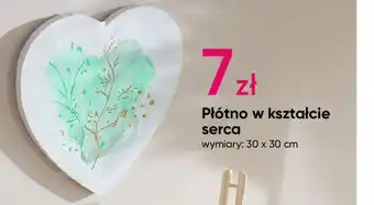 Pepco Płótno w kształcie serca oferta