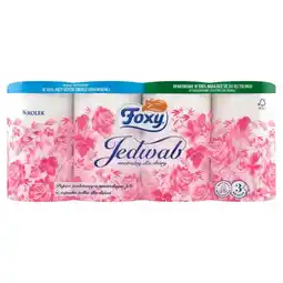 Auchan Foxy Jedwab Papier toaletowy 8 rolek oferta