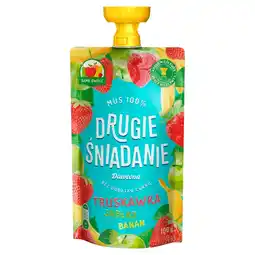 Globi Drugie śniadanie Mus 100% truskawka jabłko banan 100 g oferta