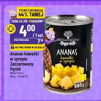 Polomarket Ananas kawałki w lekkim syropie Zaczarowany ogród oferta