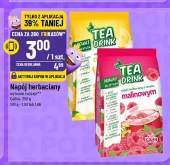 Polomarket Napój herbaciany o smaku cytrynowym z witaminą c Tea drink natura oferta