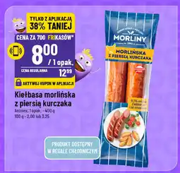 Polomarket Kiełbasa morlińska z piersi kurczaka Morliny oferta