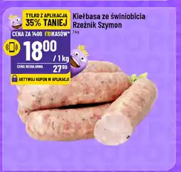 Polomarket Kiełbasa ze świniobicia Rzeźnik szymon poleca oferta