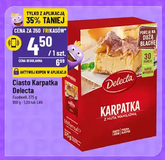 Polomarket Ciasto karpatka z nutą waniliową Delecta oferta