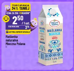 Polomarket Maślanka naturalna Mleczna polana oferta