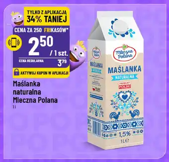 Polomarket Maślanka naturalna Mleczna polana oferta