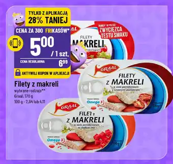 Polomarket Filety z makreli w sosie pomidorowym z chili Graal oferta