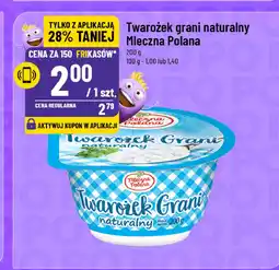 Polomarket Twarożek grani naturalny Mleczna polana oferta