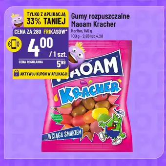 Polomarket Gumy rozpuszczalne kracher Haribo maoam oferta