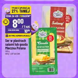 Polomarket Ser salami Mleczna polana oferta