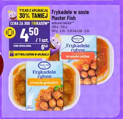 Polomarket Frykadele rybne w sosie salsa Master fish oferta