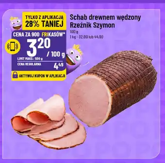 Polomarket Schab drewnem wędzony Rzeźnik szymon poleca oferta