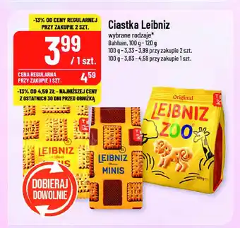 Polomarket Herbatniki Leibniz minis choco Leibniz bahlsen oferta