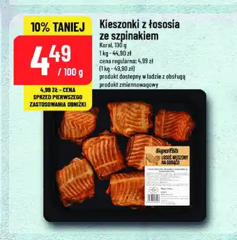 Polomarket Kieszonki z łososia ze szpinakiem Superfish oferta