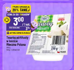 Polomarket Twaróg półtłusty Mleczna polana oferta