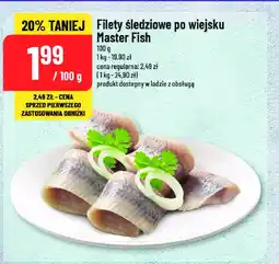 Polomarket Filety śledziowe po wiejsku Master fish oferta