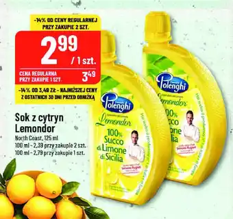 Polomarket Sok z cytryny bio POLENGHI oferta