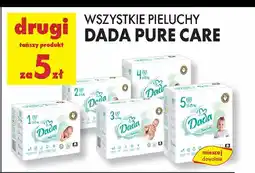 Biedronka Pieluchy 6 extra large Dada Pure Care oferta