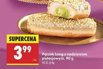 Biedronka Pączek long z nadzieniem pistacjowym oferta