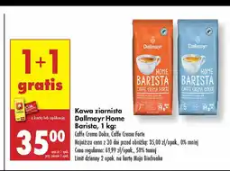 Biedronka Kawa Dallmayr Home Barista Caffe Crema Forte oferta