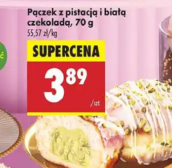 Biedronka Pączek z pistacją i białą czekoladą oferta