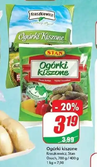 Dino Ogórki kiszone 700g oferta