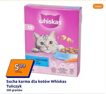 Action Sucha karma dla kotów Whiskas Tuńczyk oferta