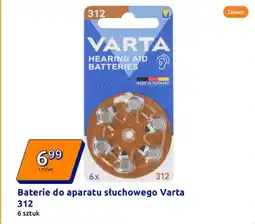 Action Baterie do aparatu słuchowego Varta 312 oferta