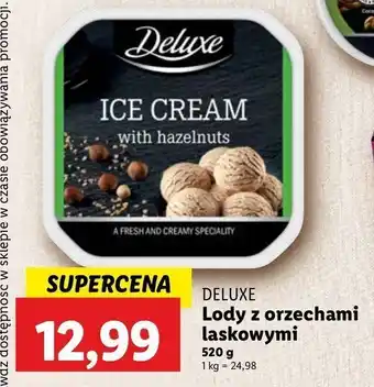 Lidl Lody z orzechami Deluxe oferta