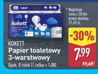 ALDI Papier toaletowy Kokett oferta