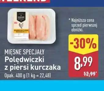 ALDI Polędwiczki z kurczaka Mięsne Specjały oferta