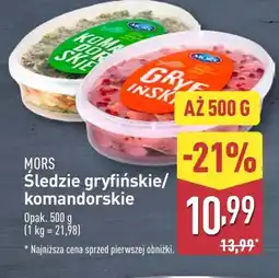 ALDI Śledzie Mors oferta