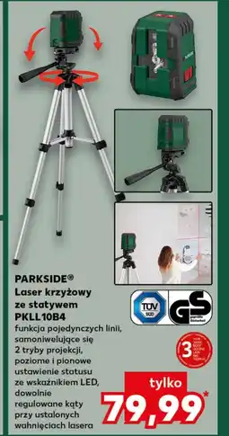 Kaufland Laser krzyżowy Parkside oferta