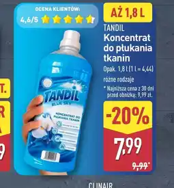 ALDI Koncentrat do płukania tkanin Tandil oferta