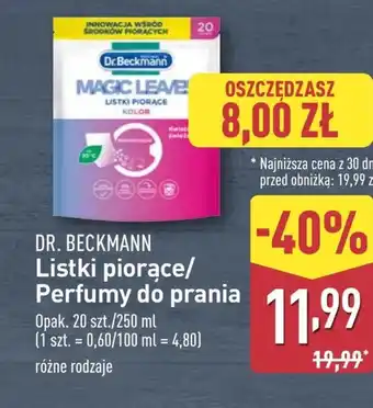 ALDI Perfumy do prania Dr. Beckmann oferta