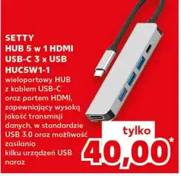 Kaufland Hub usb Setty oferta