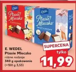 Kaufland Czekoladki śmietankowe E. Wedel Ptasie Mleczko oferta