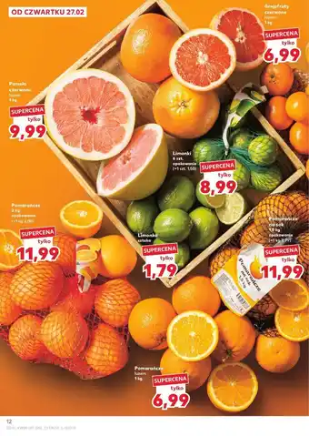 Kaufland Grejpfruty czerwone oferta