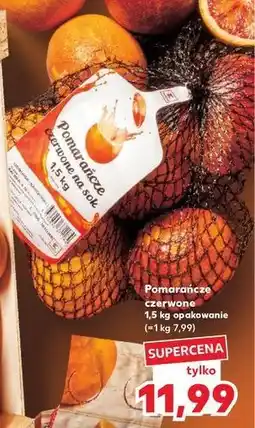 Kaufland Pomarańcze czerwone oferta