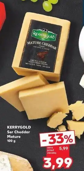 Kaufland Ser cheddar mature Kerrygold oferta