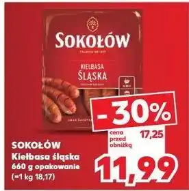 Kaufland Kiełbasa śląska Sokołów oferta